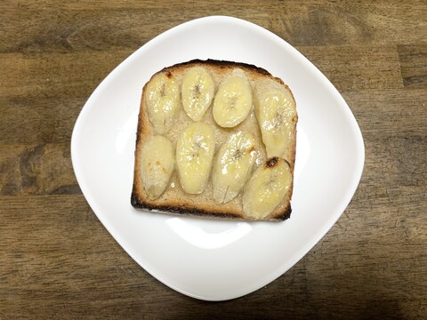 簡単レシピ　食パンレシピ　バナナトースト